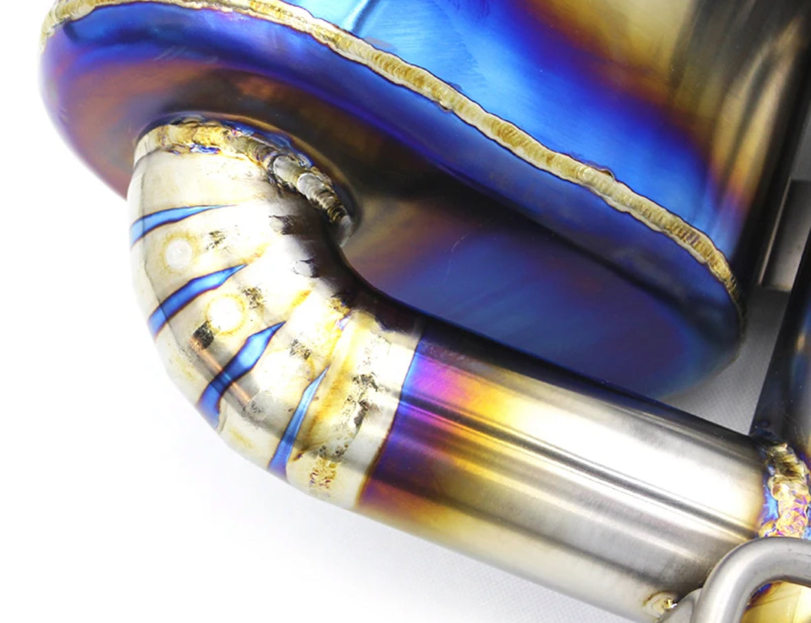 Titanium Valved Exhaust | 2016-23 Dodge Charger HELLCAT