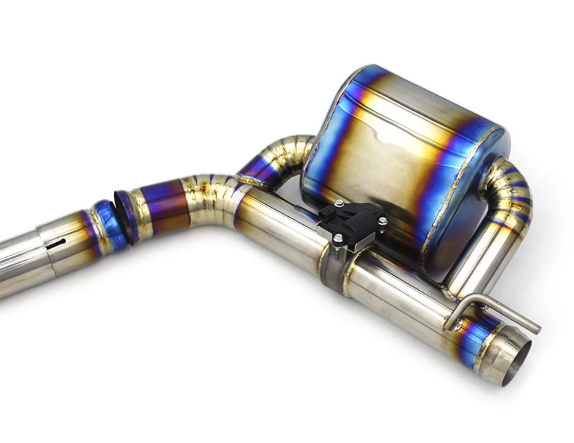 Titanium Valved Exhaust | 2016-23 Dodge Charger HELLCAT