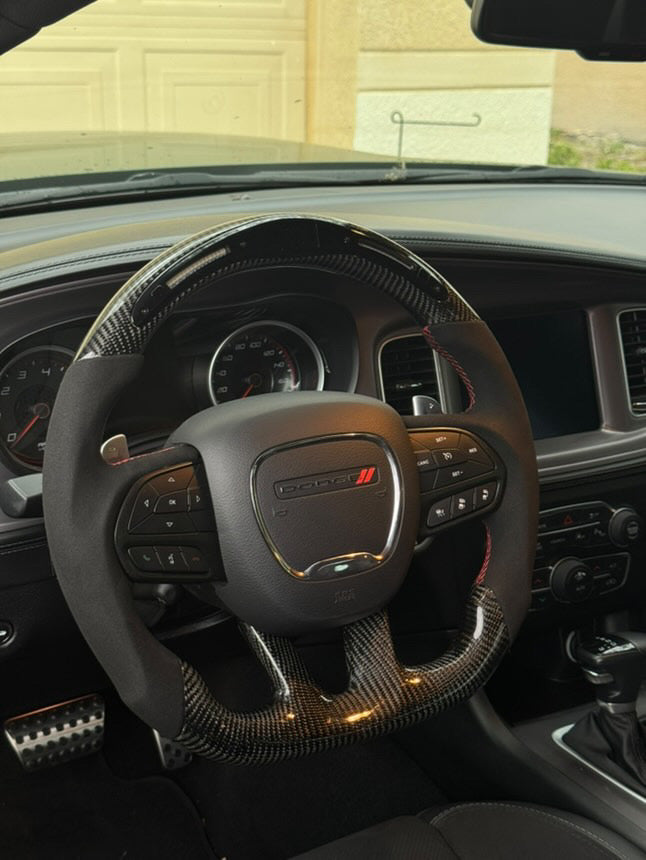 Custom Charger & Challenger Steering Wheel (NO LED Display)